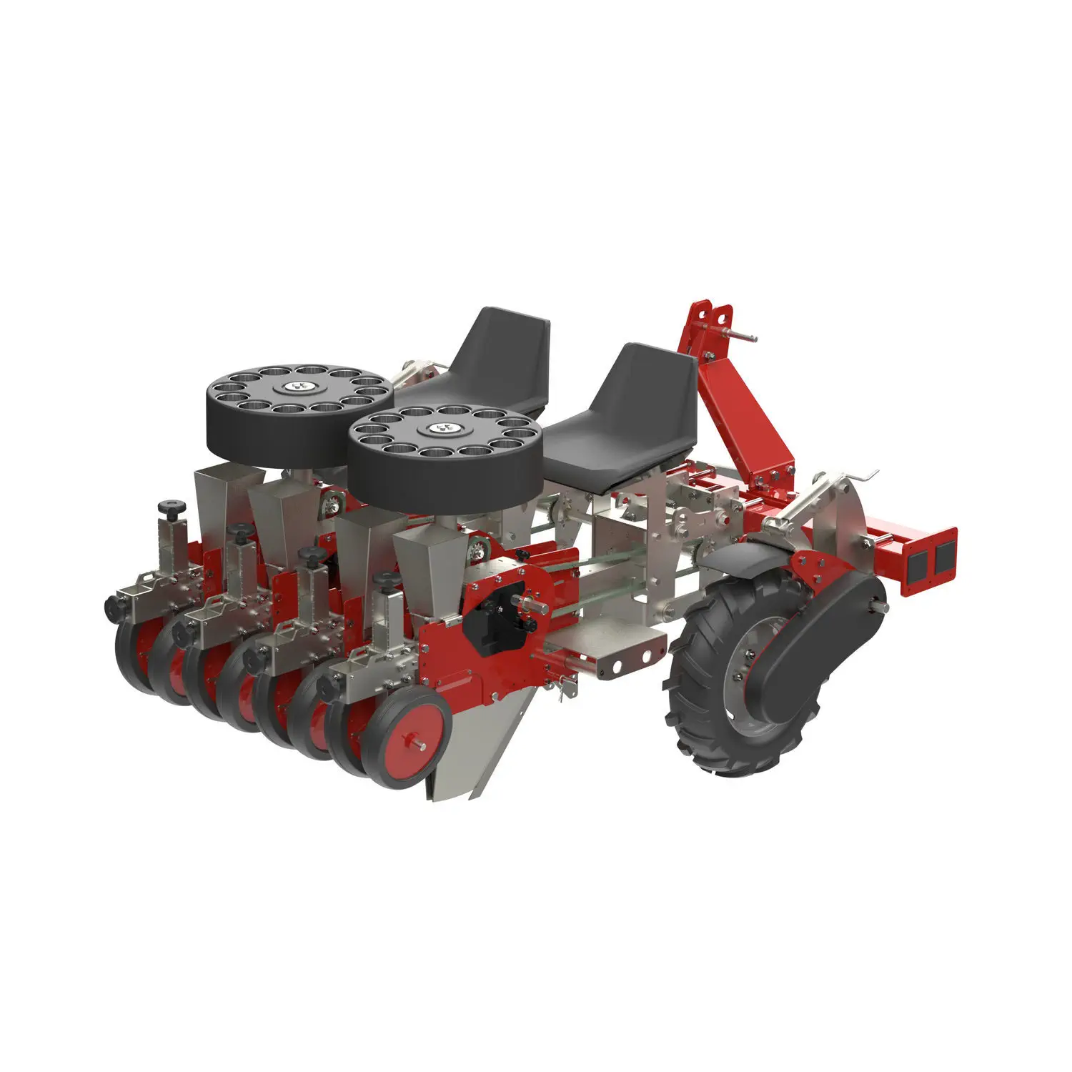 農業用　親玉植え付け機　テイラー牽引用 玉ねぎ用収穫機 - Nicholson Machinery Ltd. - 牽引式 / 1列