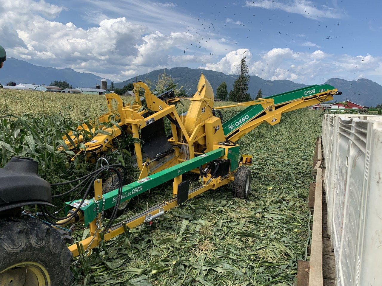 トウモロコシ用収穫機 - CP100 - Sweere Agricultural Equipment