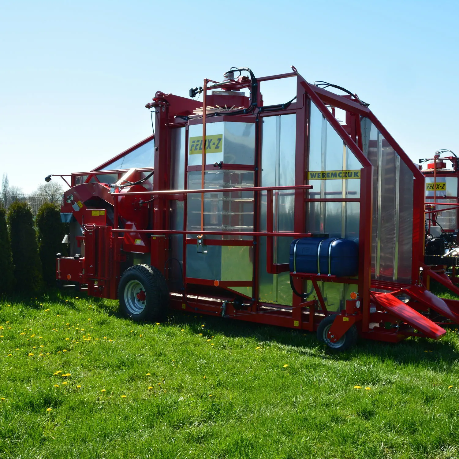 チェリー用収穫機 - FELIX Z - Weremczuk FMR Sp. z o.o.