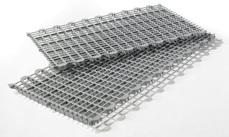 プラスチック製床パネル - 1000, 1200 - MIK INTERNATIONAL - 家禽飼育