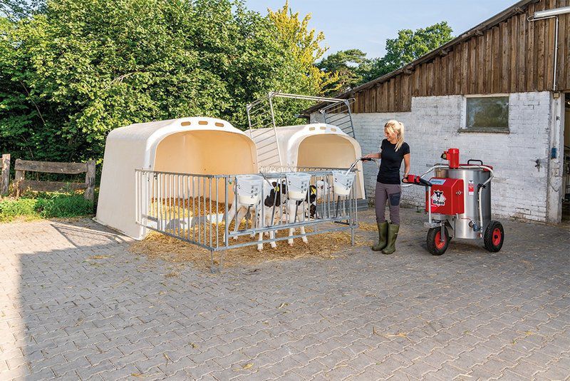 ミルクカート ミルクヒーター付ミルクカート - URBAN GmbH & Co. KG - ミキサー付き