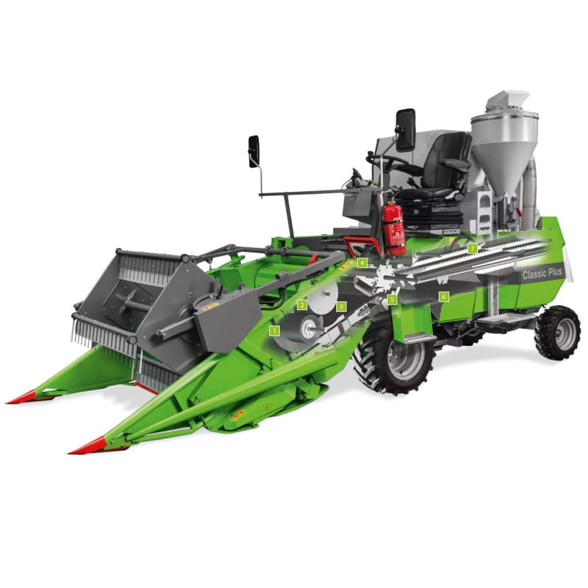 シリアルプロットコンバイン - Classic Plus - WINTERSTEIGER Seedmech