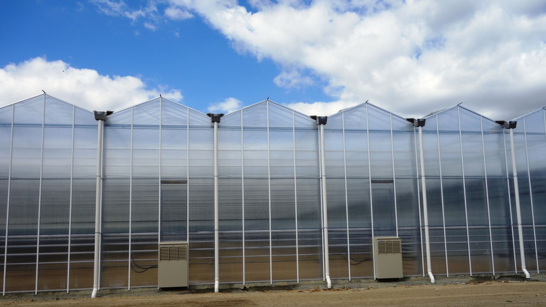 フェンロー型温室 - Activenlo® - HORCONEX - 連棟型 / ガラス製