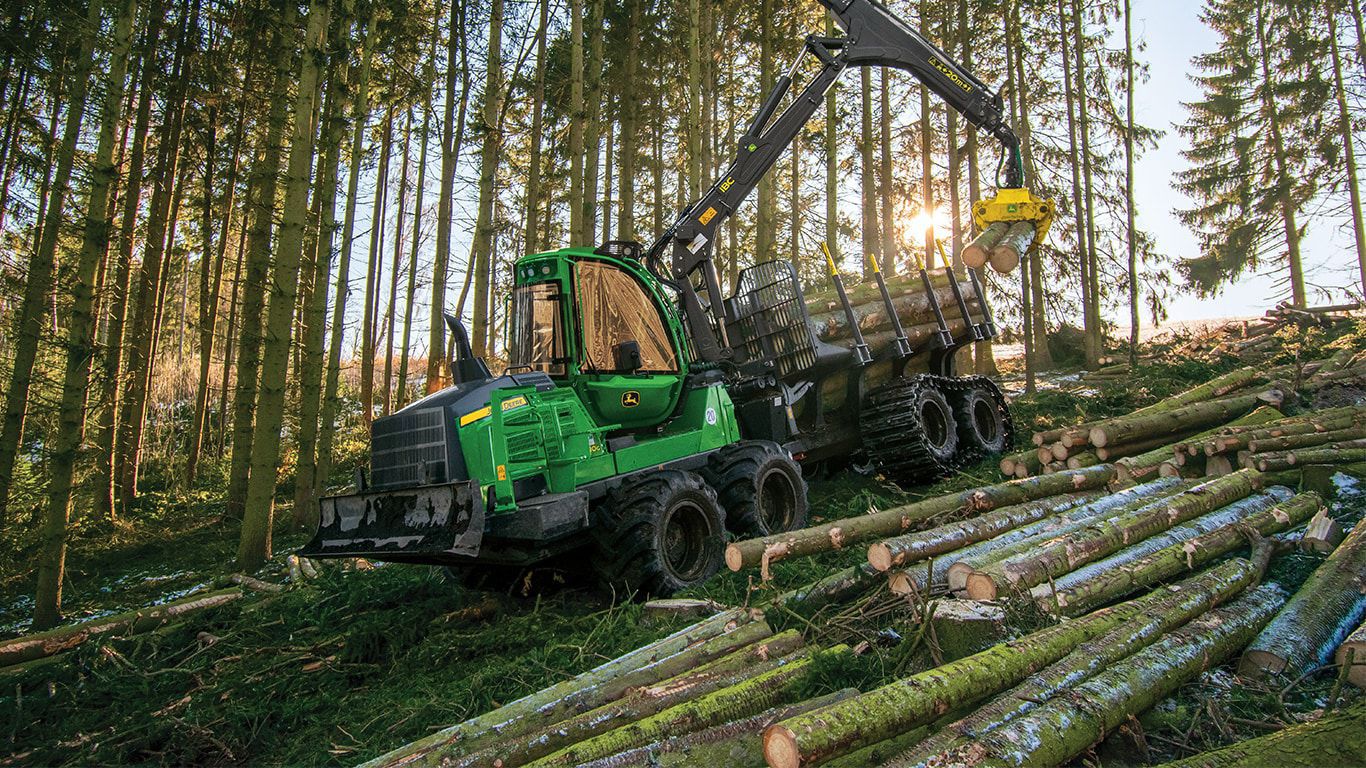 傾斜木材運搬車 - 1510G - John Deere Forestry - クローラー式