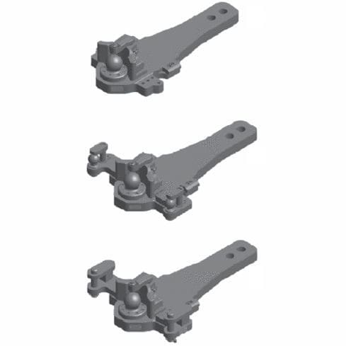 穴付きドローバー - RO*826 L24 - LH Lift Oy - 穴2つ / Claas用 / ISO