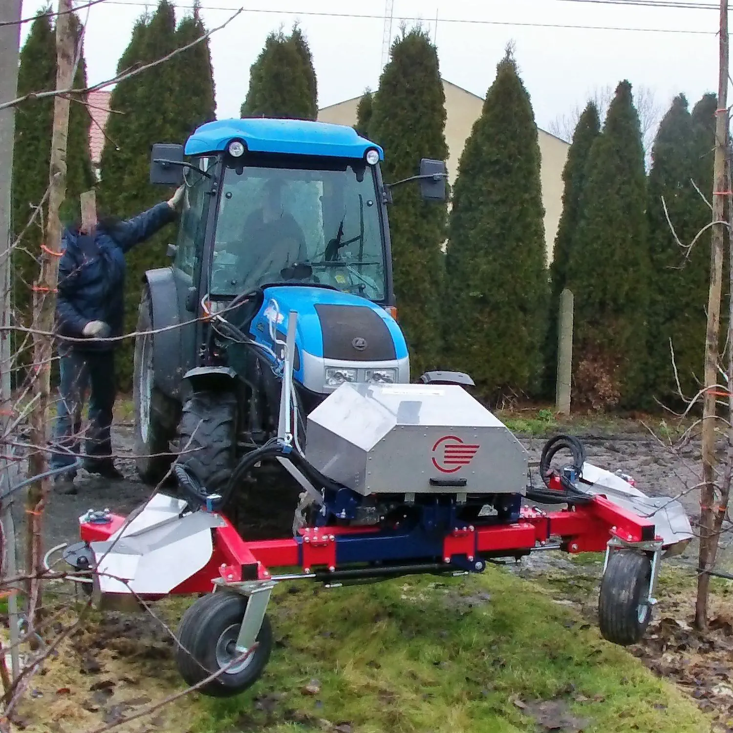 機械式除草機 - ZANA - JAGODA JPS Agromachines - 車載型 / ブドウ園用