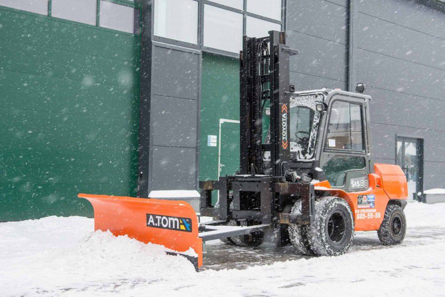 ストレート除雪プラウブレード - SP 3-1900 F - A.TOM - ゴムスク