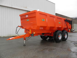 ダンプトレーラー - GV 120 - Devès - 傾斜 / 車載型 / 2軸