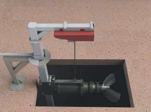 横型スラリー攪拌機