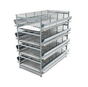 産卵鶏用育種用鳥の巣型システム
