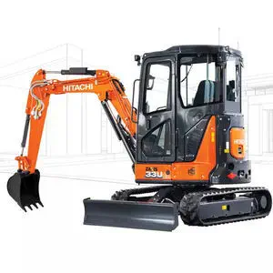 ミニ掘削機 青と黒 1/50 専用 人気商品 Hitachi ZX 50, 2023, China - Used mini excavators