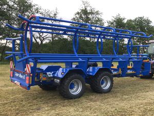 丸形ベール・ローダー