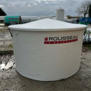 ステンレス製タンク 脚付き／農業・DIY・貯水・肥料タンク等に【多用途】 SHINSEI 雨水タンク 185L 茶 直径約580mm 高さ835mm 貯水タンク