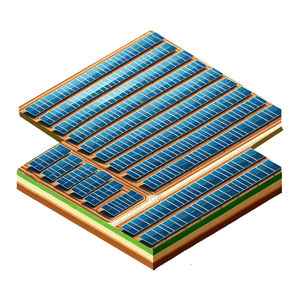 作物用営農型太陽光発電架台 1