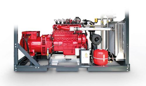 バイオガス発電所 - BGA 086 - agriKomp GmbH - 固定式 / 空冷式 / コージェネレーション