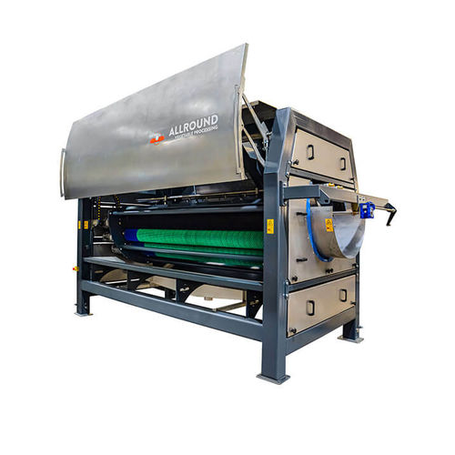 ジャガイモ用作物洗浄機 - RM 300-8 - Allround Vegetable Processing B.V. - ニンジン用 / ポリシャー付