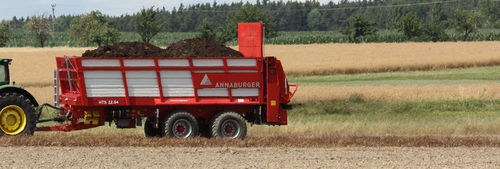 牽引式肥料散布機 - HTS series - ANNABURGER Nutzfahrzeug GmbH - 横型スプレッダー / 2軸