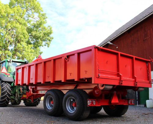 フック式リフトトレーラー - BIGAB 7-10 - AS FORS MW - 傾斜 / 2軸 / 農業