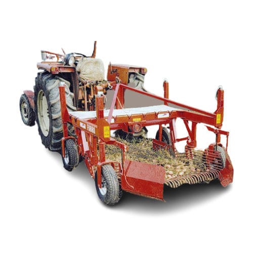 野菜用収穫機 - Famos - Baertschi Agrartecnic AG - ジャガイモ用 / トラクター設置式 / ふるい分けシステム付き
