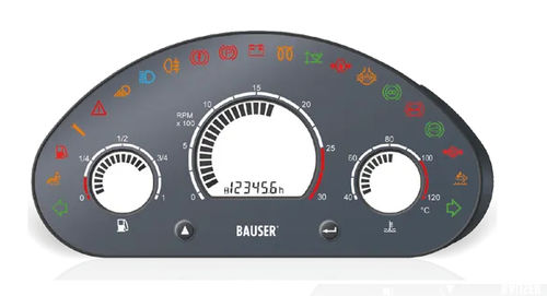 デジタル操作盤 - 813 - BAUSER GmbH & Co. KG - トラクター用 / ディスプレイ付き / バックライト付き