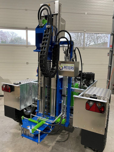 車載型土壌プローブ - DUOPROB 60-UP - Bodenprobetechnik Peters GmbH - 油圧操作