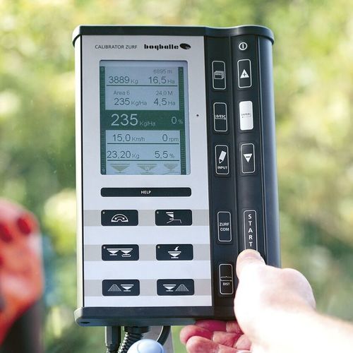 堆肥散布機用コントロールシステム - CALIBRATOR ZURF - BOGBALLE A/S