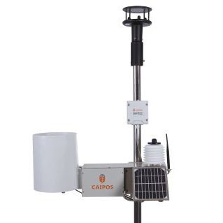 温度気象観測計 - CaipoBase - Caipos GmbH - 土壌水分 / ワイヤレス / 太陽光発電式