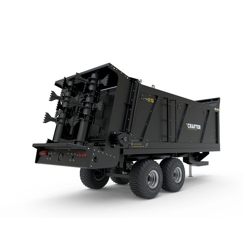 牽引式肥料散布機 - Crafter X13 - CELIKEL AGRICULTURAL MACHINERY INC - 縦型スプレッダー / 2軸 / 堆肥