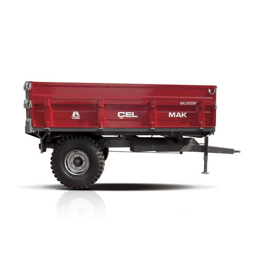 ダンプトレーラー - 3,5-4-5 Tonne Single Geared Dumper Trailer - Celmak Agriculture Machinery - 傾斜 / 1軸 / 農業