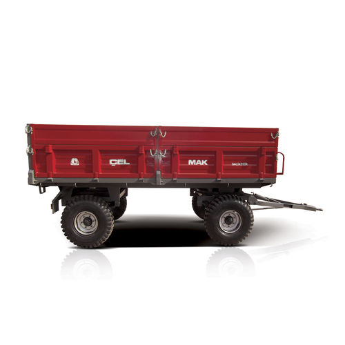 ダンプトレーラー -  4-5-6 Tonne Double Axle Dumper Trailer - Celmak Agriculture Machinery - 傾斜 / 2軸 / 農業