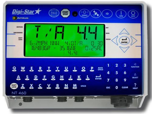 車載式作物投入制御装置 - NT 460 - Digi-Star International - ディスプレイ付き / キーボード / トラクター用