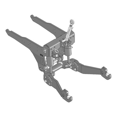 トラクター用フロントリンケージ - 6130 R/M, 6140 M - Ernst Degenhart GmbH