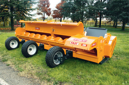 車載型マルチャー - FAST 4800 DT - FALC S.r.l. - フレール式 / すじまき作物用 / PTO