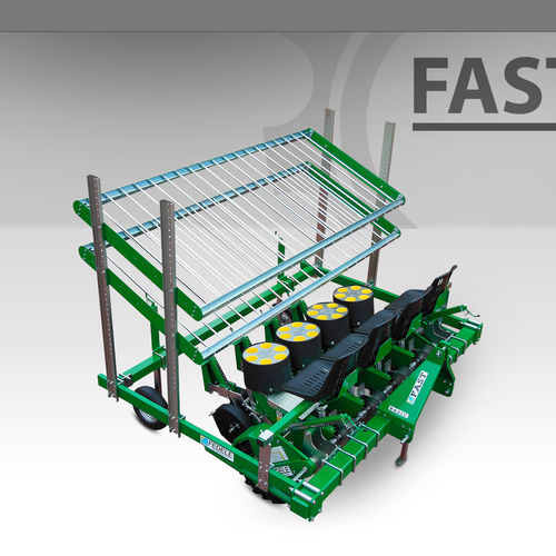 トマト用移植機 -  FAST BASIC-M - FEDELE MARIO - タバコ用 / 手動式 / 2列