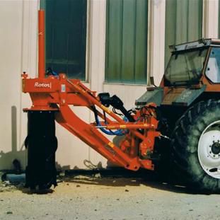 縦型切り株グラインダー - Rotor Speedy 100/130 - Ferrirotor S.r.l. - トラクター設置式 / PTO