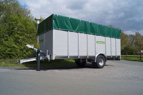 1軸家畜運搬車 - V 750 / 5.0 - Fortuna Fahrzeugbau GmbH & Co. KG 