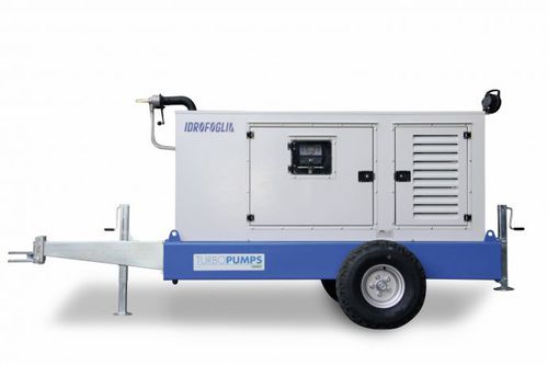 灌漑ポンプ - 4-6 cyl full sylent - IDROFOGLIA Srl - 電動式 / 移動式 / 横型