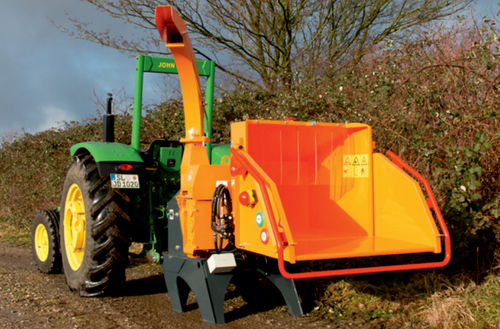 車載型ウッドチッパー - A series - Jensen GmbH - PTO / 油圧式