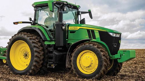 連続可変トラクター - 7R 210 - John Deere - 6気筒 / 3点リンク