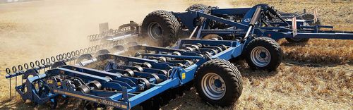 牽引式ディスクハロー - Rebell -classic- T 1050/1250 - Köckerling GmbH & Co. KG - 2セクション / 油圧調整付 / ローラー付