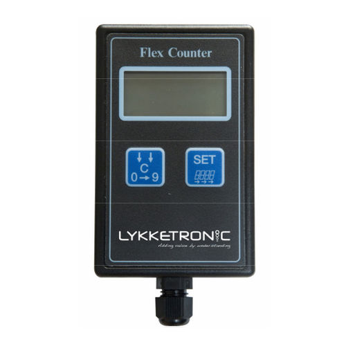 車載式ヘクタールカウンター - 001-2-0017 - Lykketronic A/S - デジタル / トラクター用
