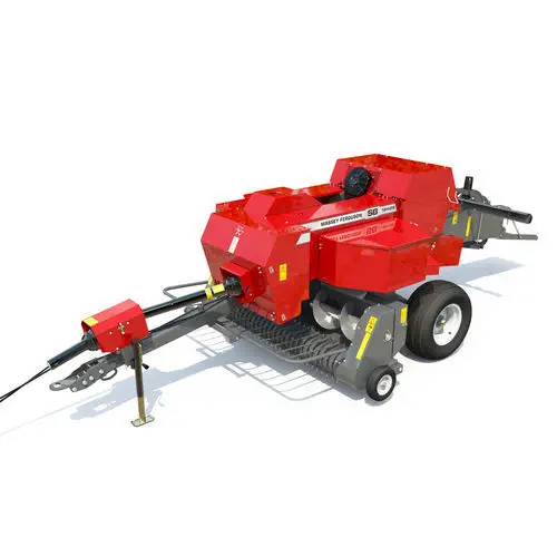 四角ベーラー - MF 1842S - MASSEY FERGUSON - 固定チャンバー