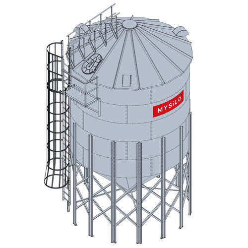穀物用サイロ - DEKS series - Mysilo (Siloport) - 肥料用 / 金属製 / ホッパー