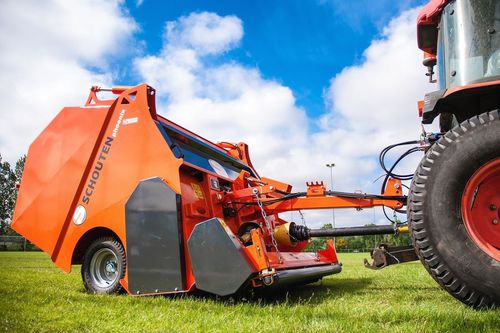 集草バッグ付きスカリファイアー・エアレーター - RABBIT R1825 - Schouten Machines B.V. - 牽引式 / 油圧式 / 油圧調整付