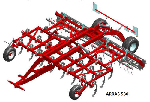 牽引式耕うん機 - ARRAS - SMS CZ s.r.o. - 車載型 / 3点リンク / ローラー付