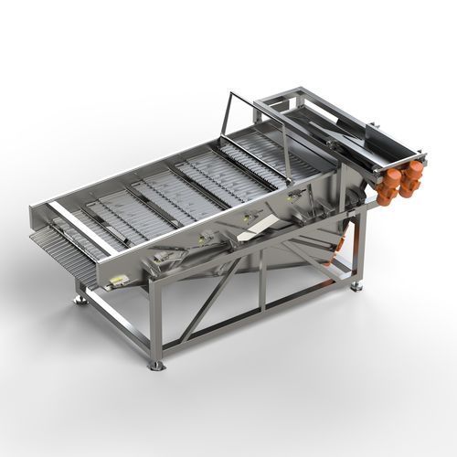 ローラー選別機 - Sweere Agricultural Equipment - 測長装置付き