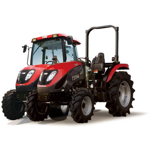 静水圧トラクター - T554,T555 - TONG Yang Moolsan Co., Ltd. - シンクロメッシュ式メカニカルシフト / コンパクト / キャビン付