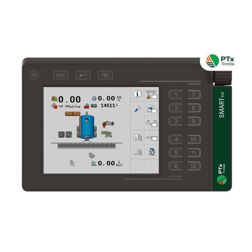タッチパネル付き表示画面 - SMART570&trade; - Trimble Agriculture - 車載式 / ISOBUS