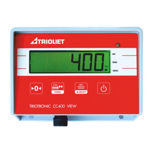 車載式重量表示器 - CC400 View - Trioliet B.V. - トラクター用 / LCD / 防水・防塵性能