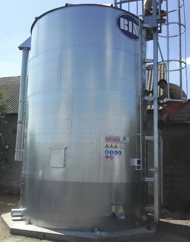 穀物用サイロ - BIN20 - "BIN" Sp. z o.o. - スチール製 / 円形 / 平底